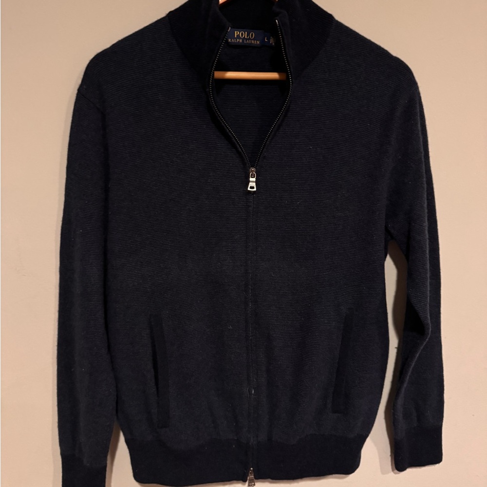 Polo Men's Double-Zip Wool Jacket